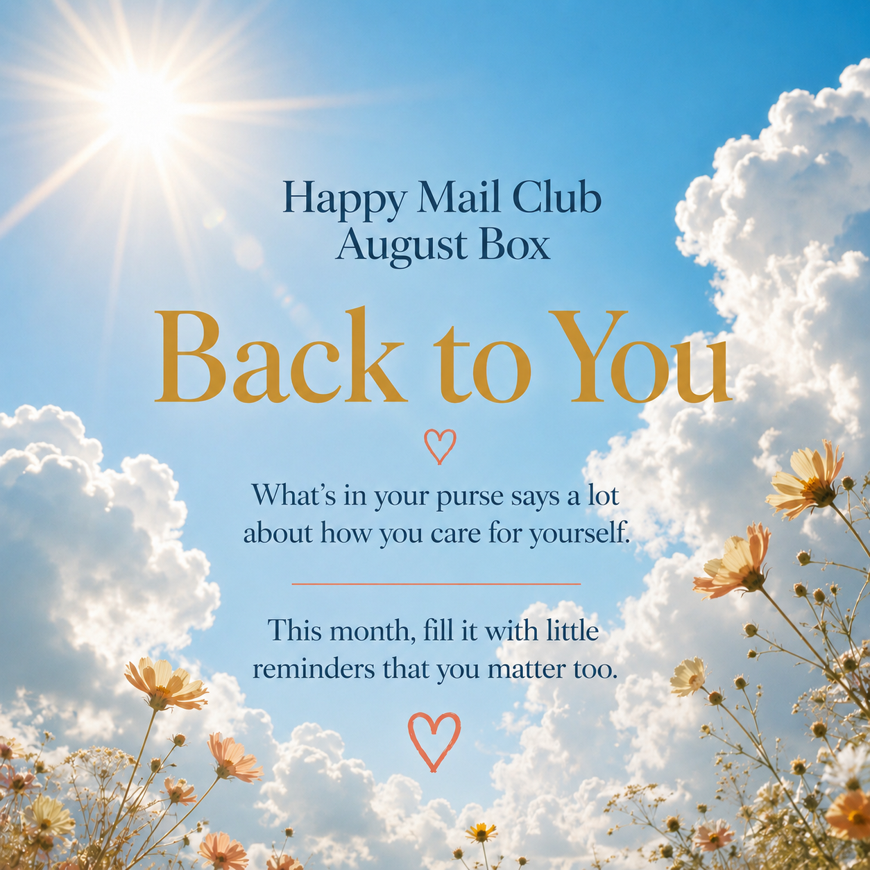 Happy Mail AUGUST Box